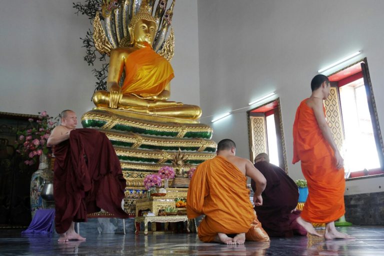 Wat Pho w Bangkoku w Tajlandii