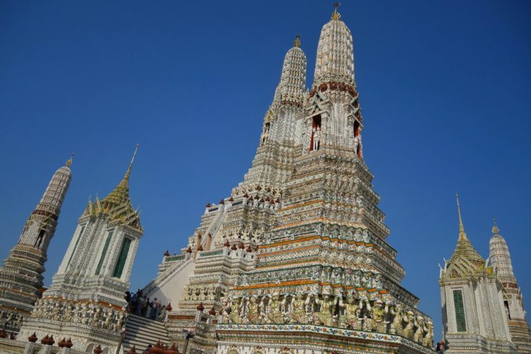 Wat Arun w Bangkoku w Tajlandii