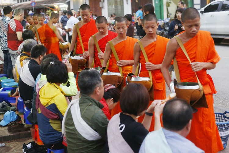 Luang Prabang w Laosie