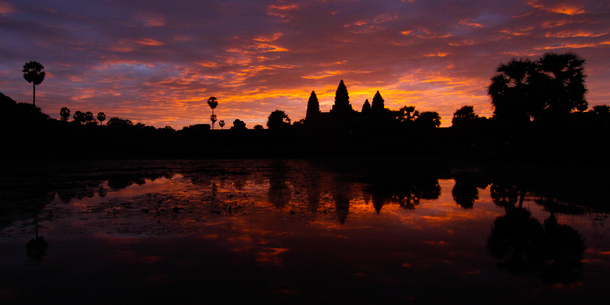 Angkor Wat w Kambodży