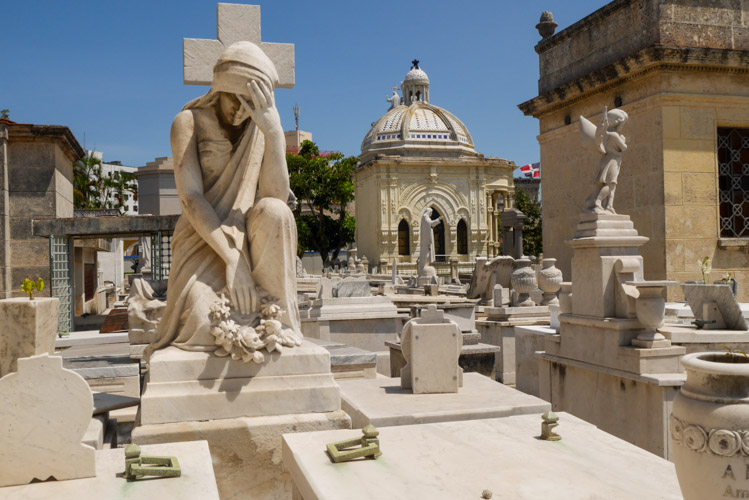 Cmentarz w Havanie na Kubie