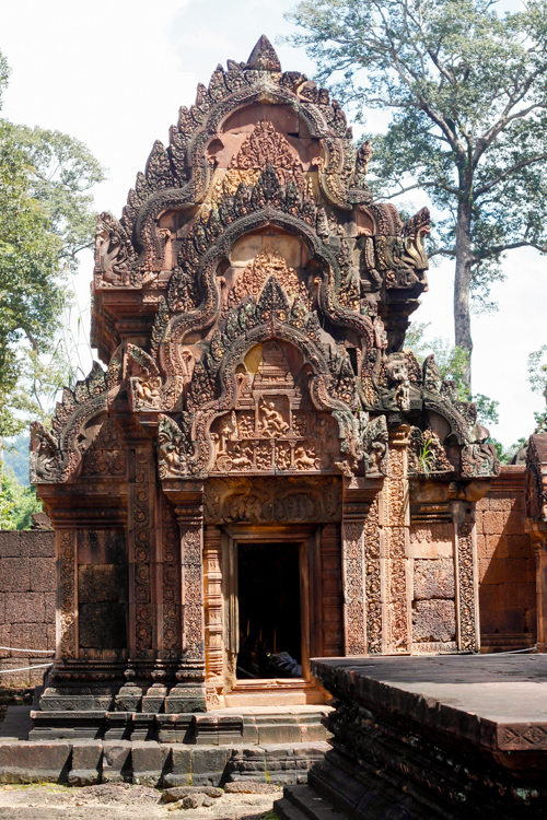 Banteay Srei w Kambodży