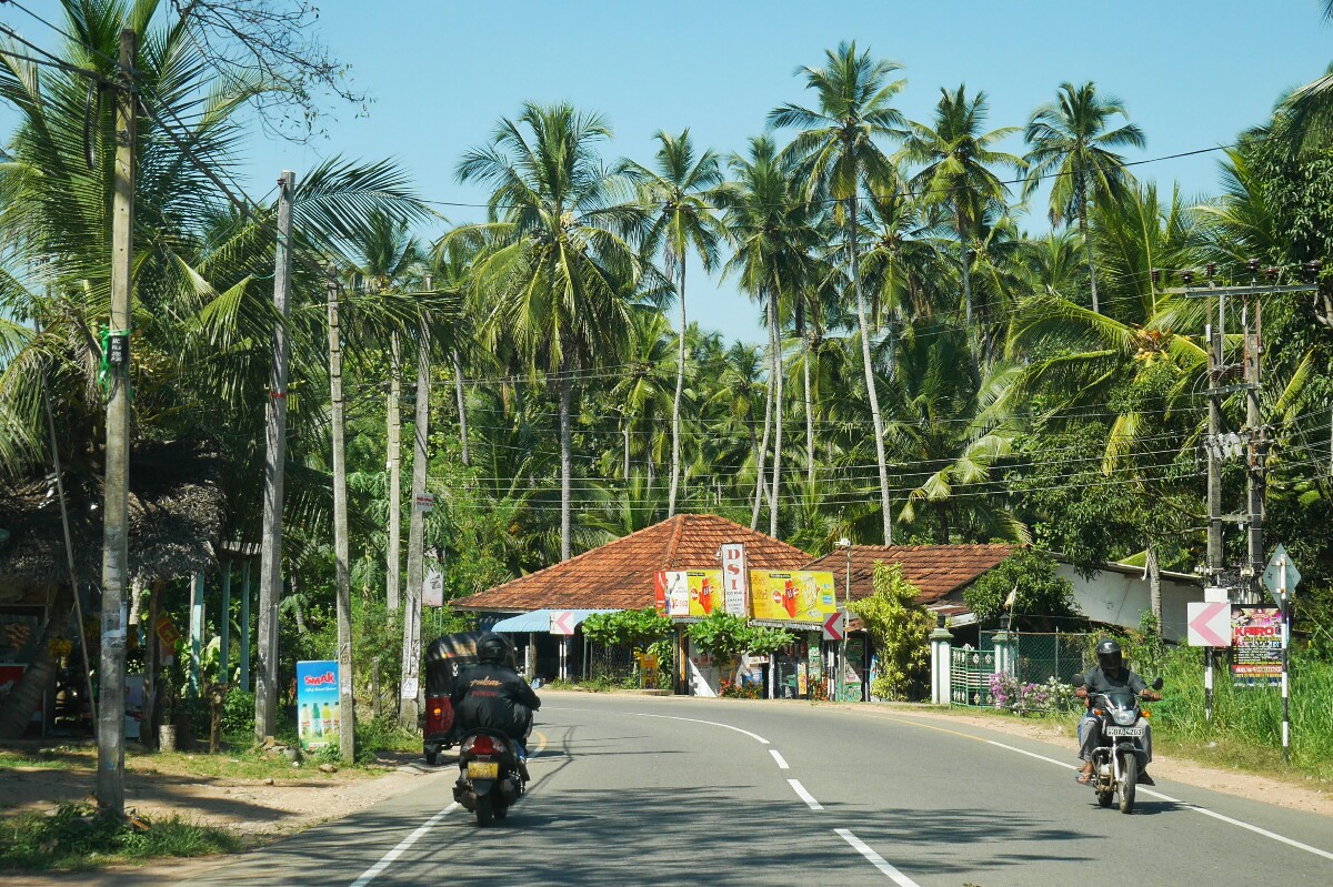 wieś na Sri Lance