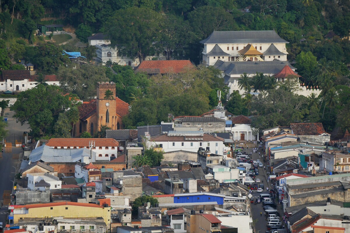 Kandy na Sri Lance