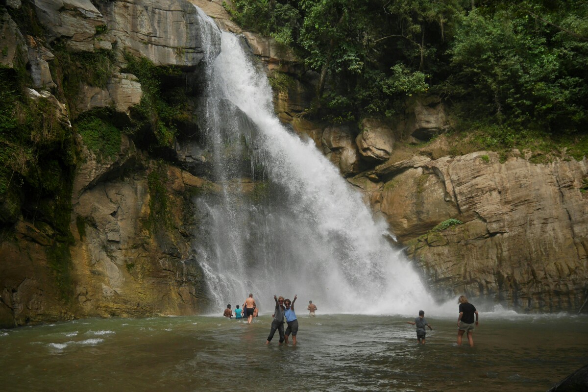 wodospad Ella na Sri Lance