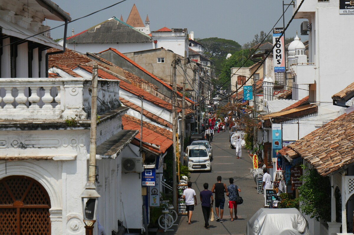 Stary Fort w Galle na Sri Lance