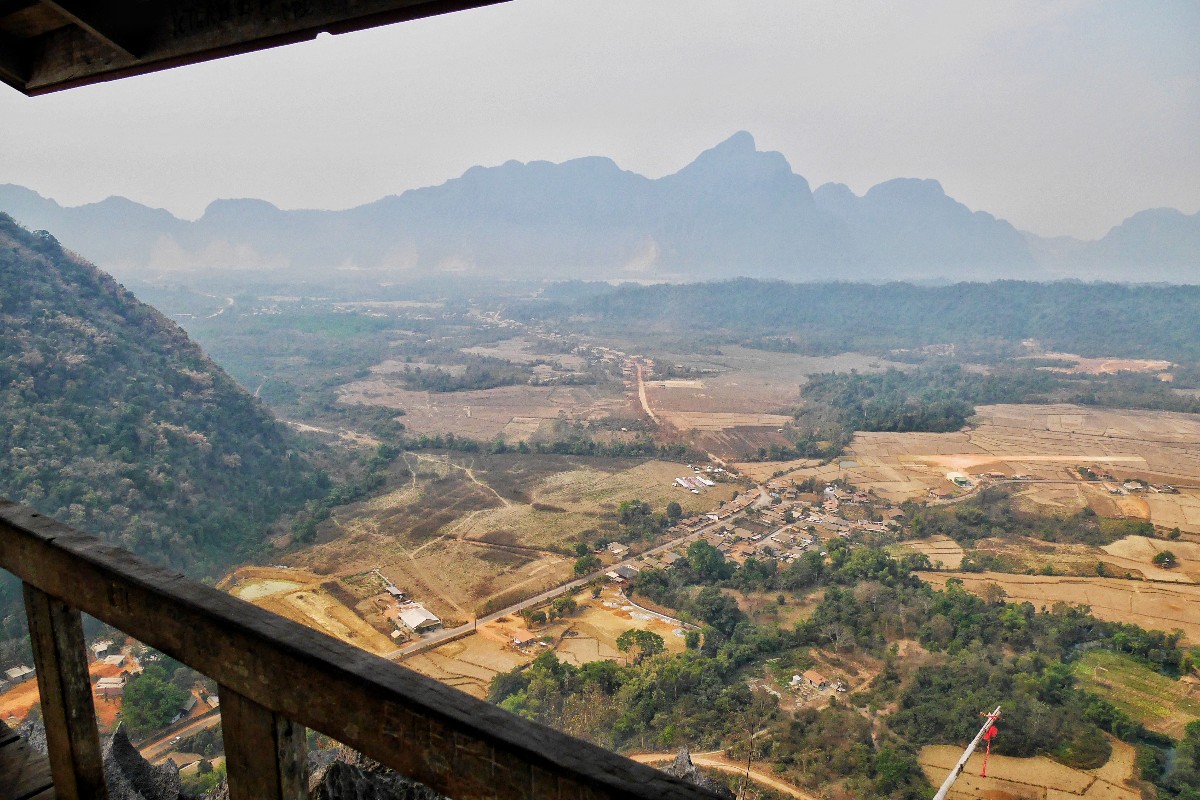 góra Phangern niedaleko Vang Vieng w Laosie