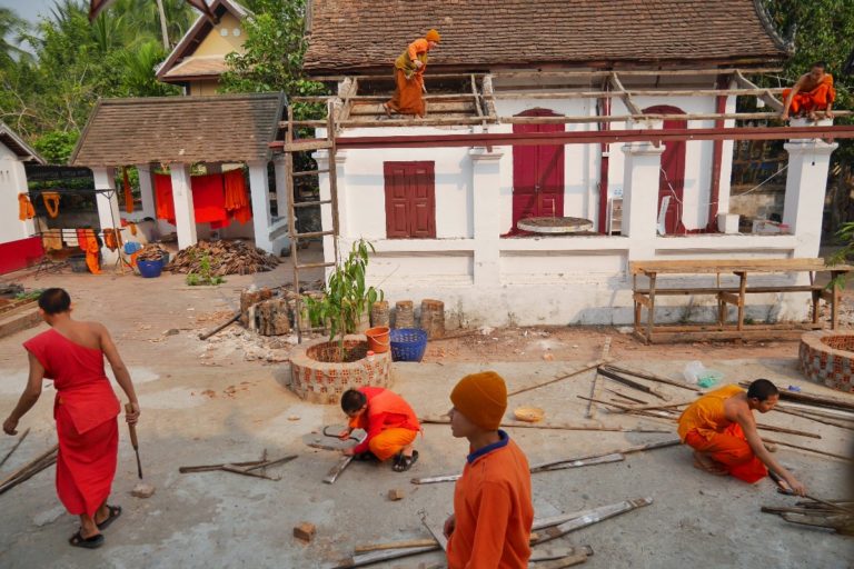 Luang Prabang w Laosie