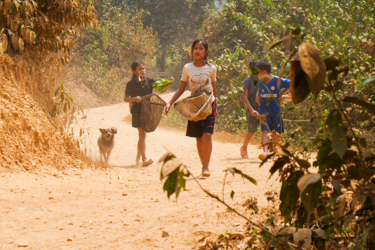 Vang Vieng w Laosie