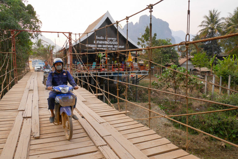 Vang Vieng w Laosie