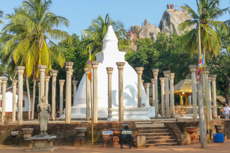stupa w Mihintale na Sri Lance