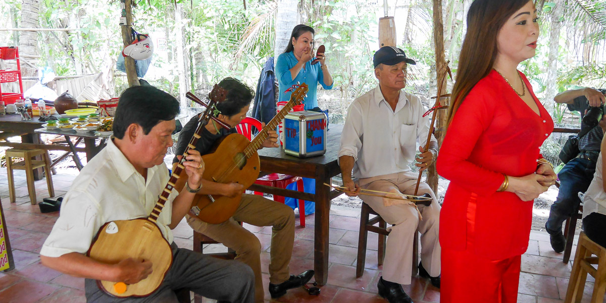 Wietnam, muzyka w Delta Mekong
