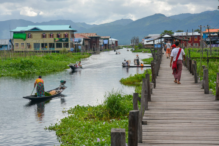 Inle Lake w Birmie