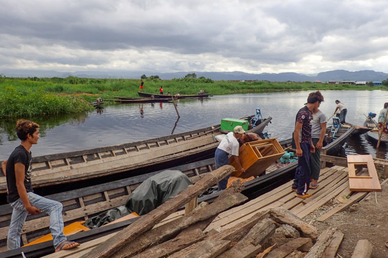 Inle Lake w Birmie