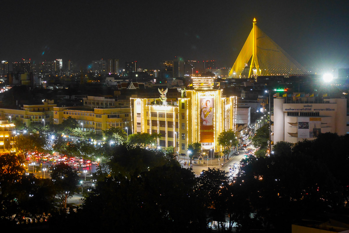 Wat Saket w Bangkoku w Tajlandii