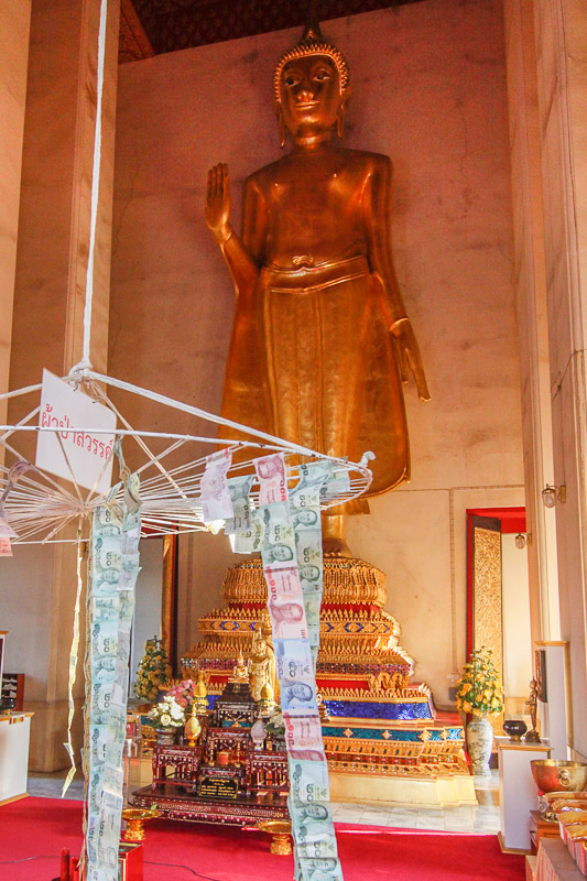 Wat Saket w Bangkoku w Tajlandii