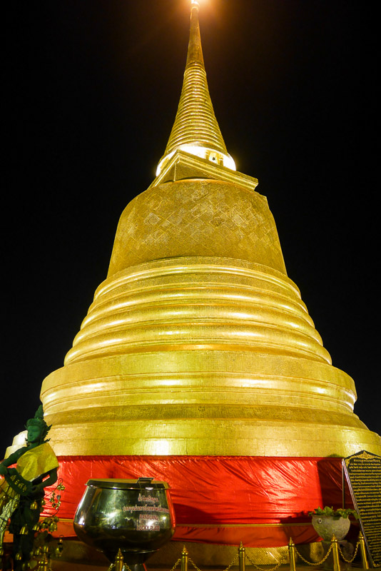 Wat Saket w Bangkoku