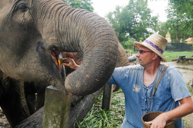 Obóz słoni - Tajlandia