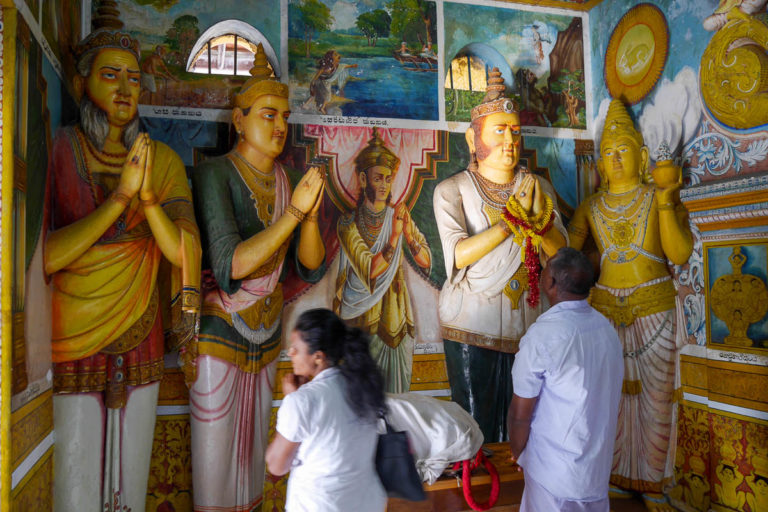 Świątynia przy dagobie Jatavanaramaya