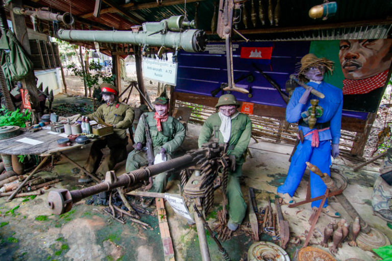 Muzeum Min Lądowych niedaleko Siem Reap