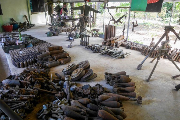 Muzeum Min Lądowych niedaleko Siem Reap