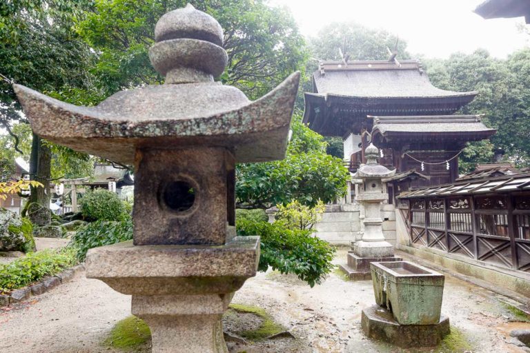 Świątynia w Kurashiki w dzielnicy Bikan