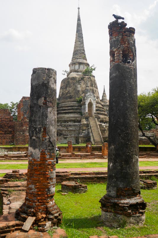 Wat Phra Si Sanphet to jedna z najbardziej charakterystycznych w Ayutthaya