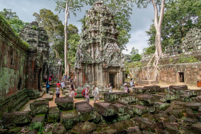 Dziedziniec Ta Prohm