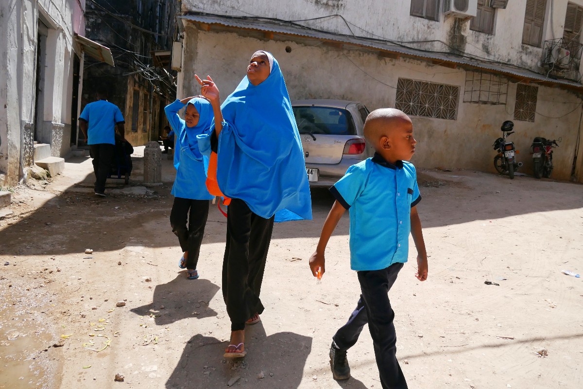 Muzułmańskie dzieci - Zanzibar