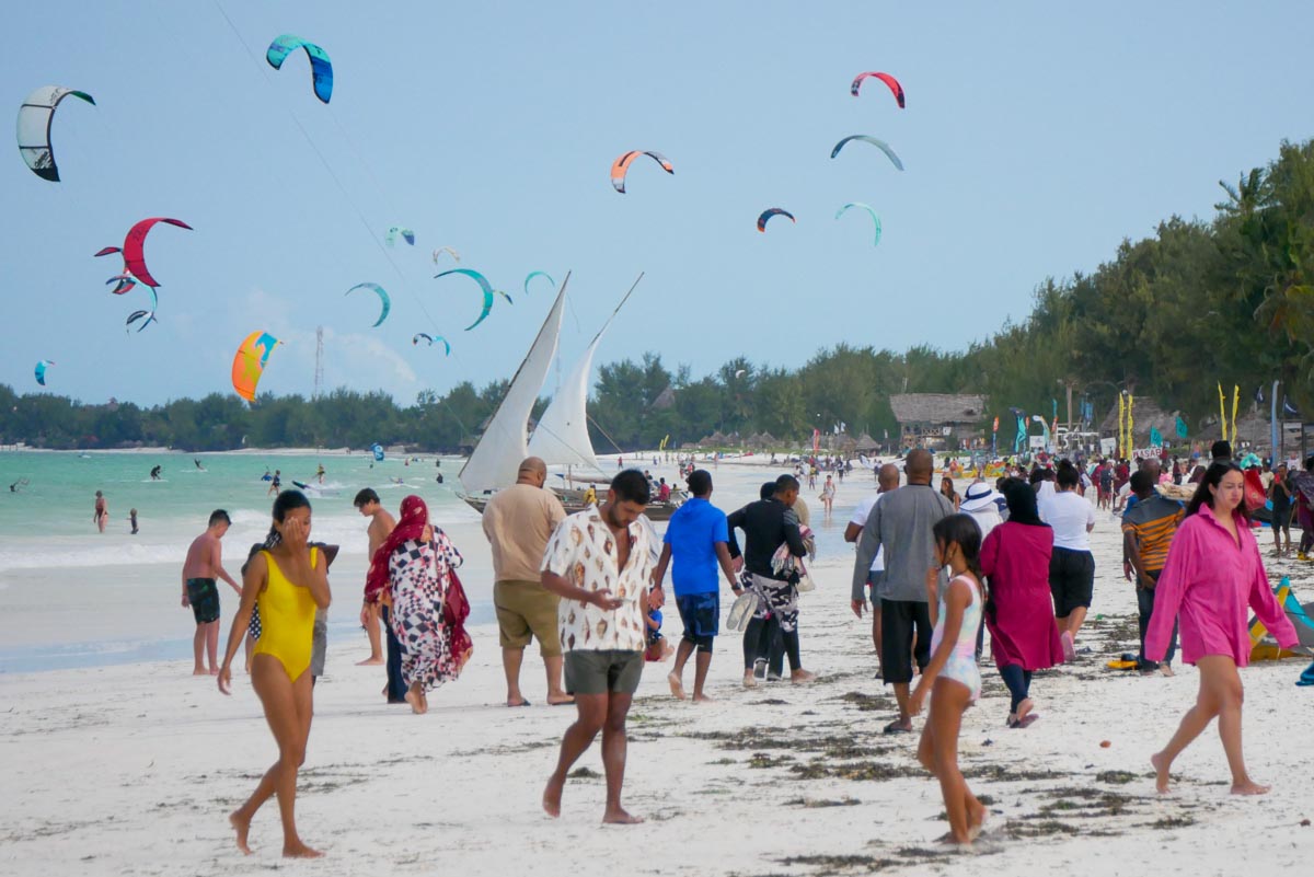 Plaża Paje - najbardziej popularna plaża na Zanzibarze
