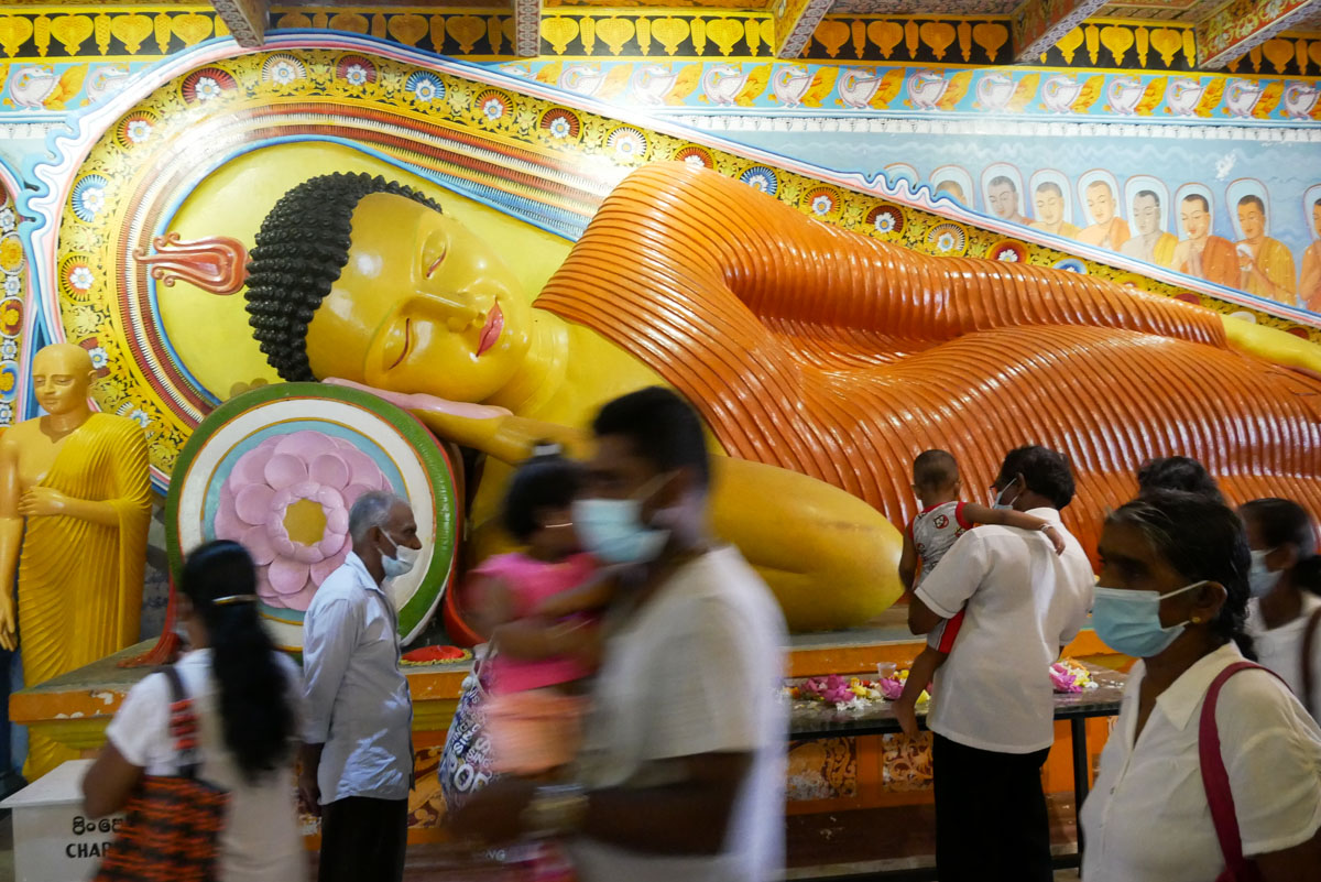 Jedna ze świątyń w Anuradhapura