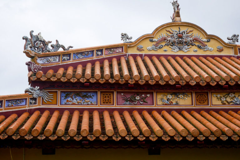 Dach świątyni Minh Thanh