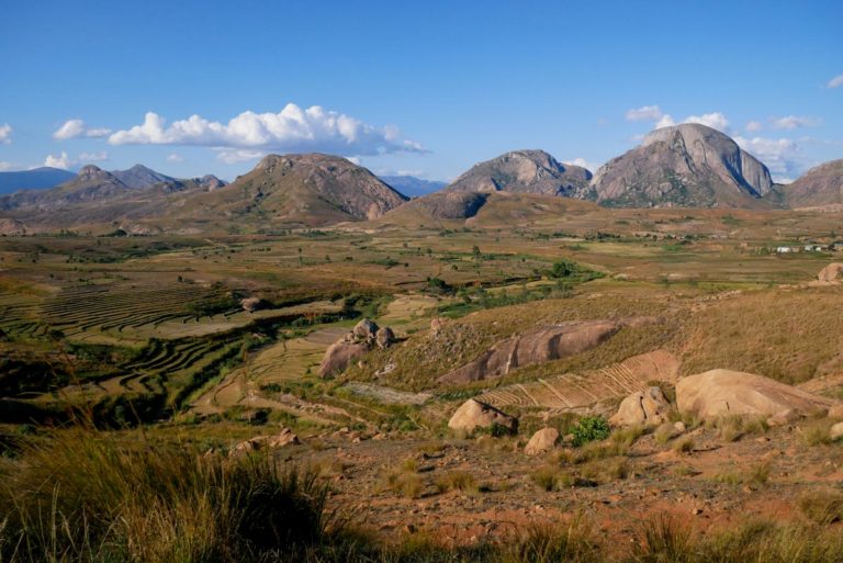 Krajobrazy na Madagaskarze